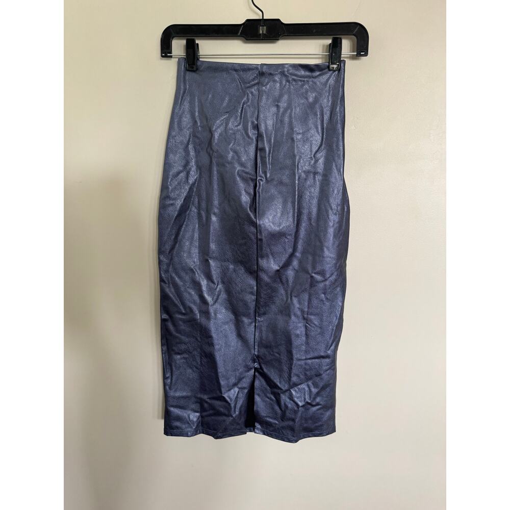 NWOT Commando Faux Leather Midi Skirt in Galaxy SZ S - Picture 5 of 5